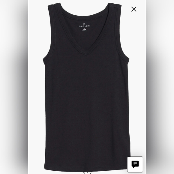 NWOT Caslon V-Neck Tank - Picture 3 of 7